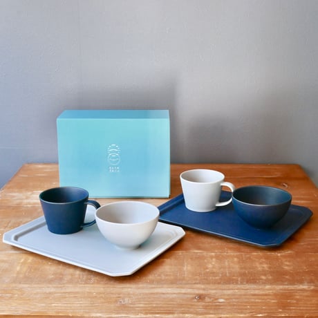 Coffee cup ＆ Bowl S ＆ Square L ペアセット