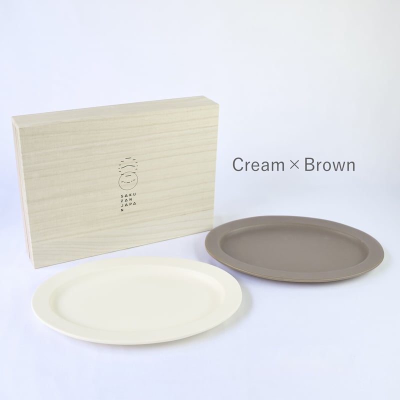 Sara Oval M ペア 木箱入り（帯巻き包装） | SAKUZAN 公式オンラインストア