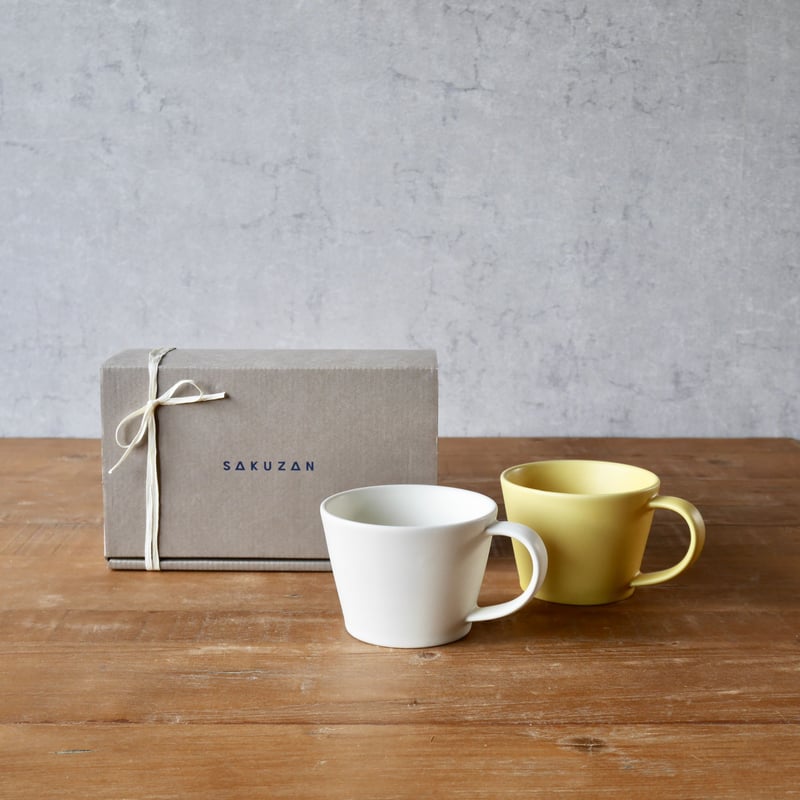 Sara Coffee Cupペアセット（Box入り） | SAKUZAN 公式オンラインストア