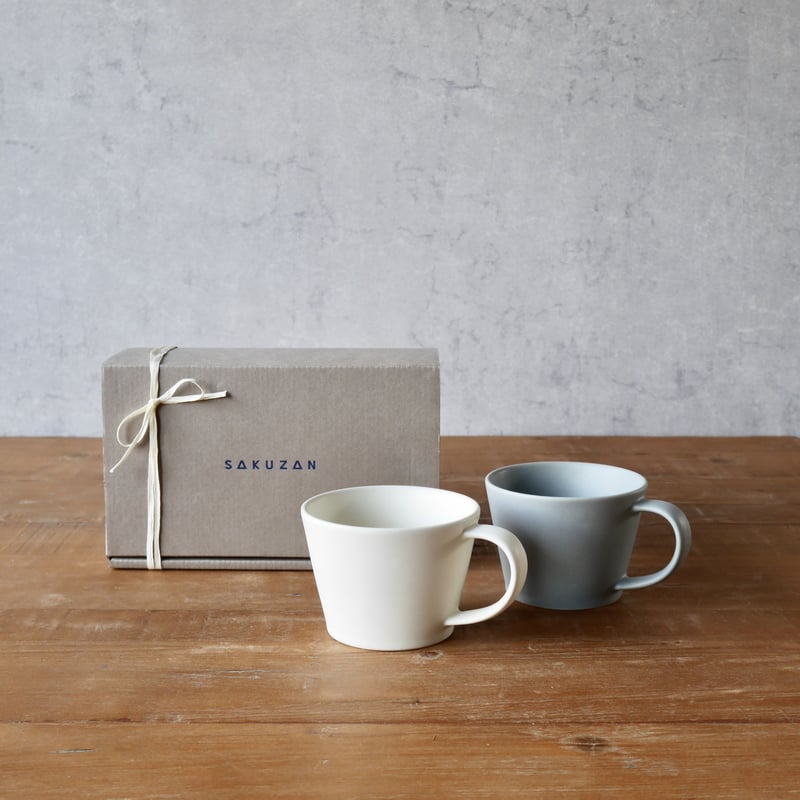 コーヒーカップセット 新品 送料込み ぎやまん陶 コーヒーカップ＆ソーサー2客セット（ギフトBOX入り