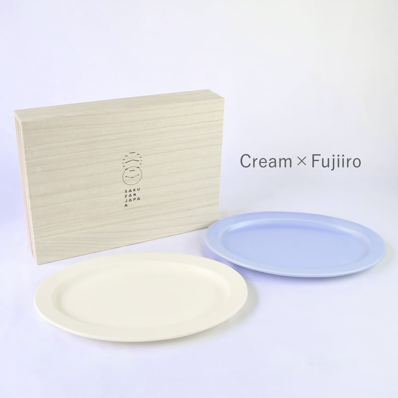 Sara Oval M ペア 木箱入り（帯巻き包装） | SAKUZAN 公式オンラインストア