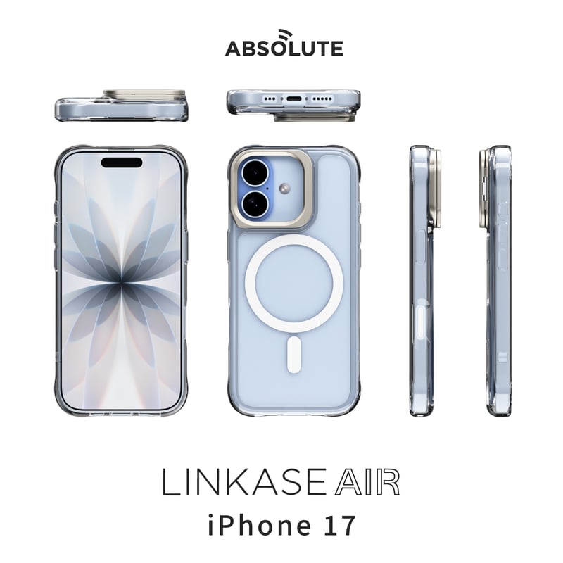 2025 ABSOLUTE・LINKASE AIR / ゴリラガラスiPhoneケース for