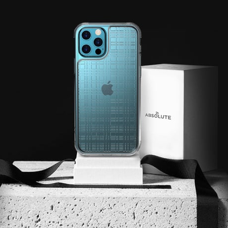 ABSOLUTE・LINKASE AIR E-collection/ ゴリラガラス for iPhone 12シリーズ