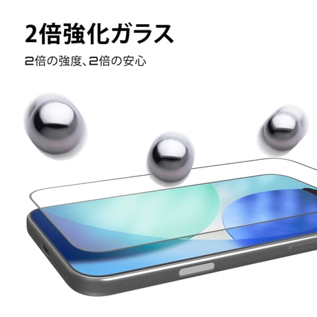 ABSOLUTE・3D Perfect Enclosure/iPhone 17シリーズ対応（3Dタイプ・ガラススクリーンプロテクター）