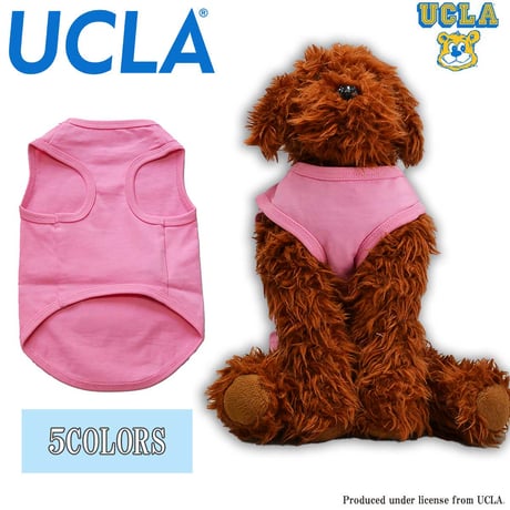 送料無料 UCLA(ユーシーエルエー） 犬服 Tシャツ ドッグウエア UCLA-0566 カレッジ アメカジ