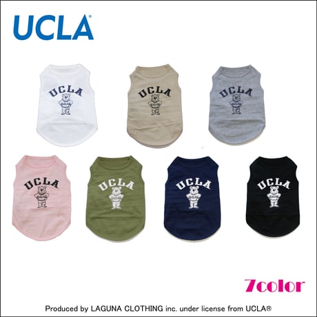 送料無料 UCLA(ユーシーエルエー） 犬服 Tシャツ ドッグウエア UCLA-0433 カレッジ アメカジ