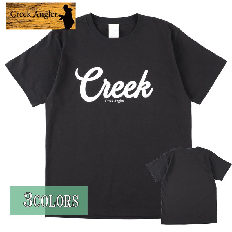 Creek Angler ロゴプリントTシャツ