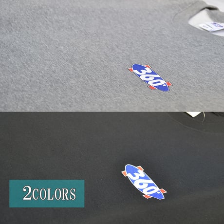 送料無料　 360° SPORTSWEAR （スリーシックスティ） トレーナー メンズ レディース スウェット シャツ THSX-074 10.0oz ヘビーウエイト サーフ スケーター アメカジ