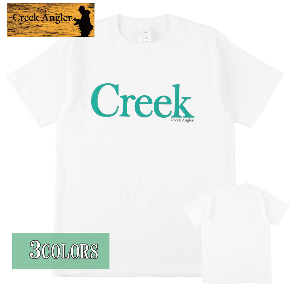 送料無料 CREEK ANGLER （クリークアングラー） Tシャツ メンズ