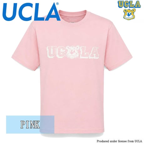 送料無料　UCLA （ユーシーエルエー）　Tシャツ メンズ レディース UCLA-0570 6.2oz ヘビーウエイト カレッジ ロゴ オープンエンドTシャツ アメカジ