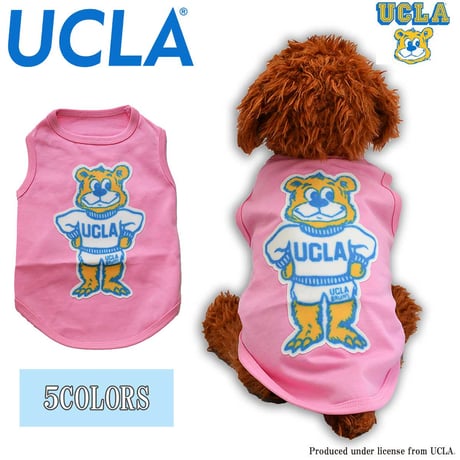 送料無料 UCLA(ユーシーエルエー） 犬服 Tシャツ ドッグウエア UCLA-0566 カレッジ アメカジ