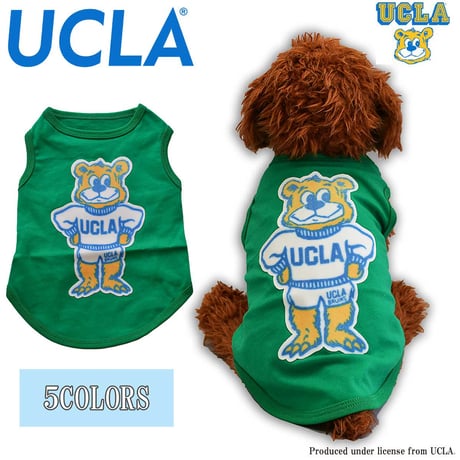 送料無料 UCLA(ユーシーエルエー） 犬服 Tシャツ ドッグウエア UCLA-0566 カレッジ アメカジ