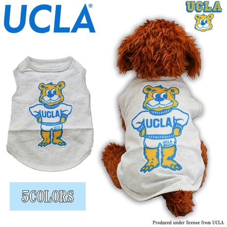 送料無料 UCLA(ユーシーエルエー） 犬服 Tシャツ ドッグウエア UCLA-0566 カレッジ アメカジ