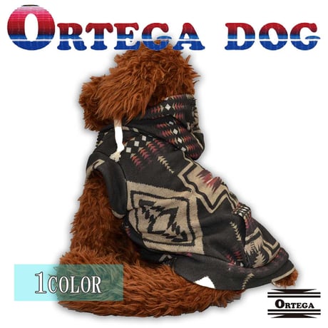 送料無料 ORTEGA (オルテガ） 犬服 パーカー ドッグウエア ORTG-020 アメカジ ネイティブ