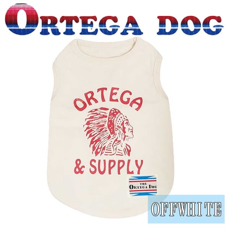 送料無料  ORTEGA (オルテガ） 犬服 Tシャツ ドッグウエア ORTG-018 アメカジ