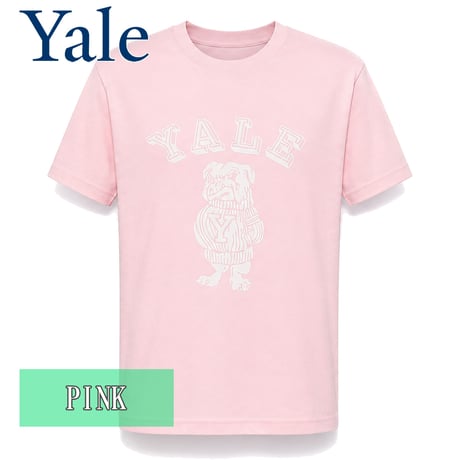 送料無料　YALE（イェール）　Tシャツ メンズ レディース YALE-129 6.2oz ヘビーウエイト カレッジ ロゴ オープンエンドTシャツ アメカジ