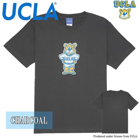 送料無料　UCLA （ユーシーエルエー）　Tシャツ メンズ レディース UCLA-0567 6.2oz ヘビーウエイト カレッジ ロゴ オープンエンドTシャツ アメカジ