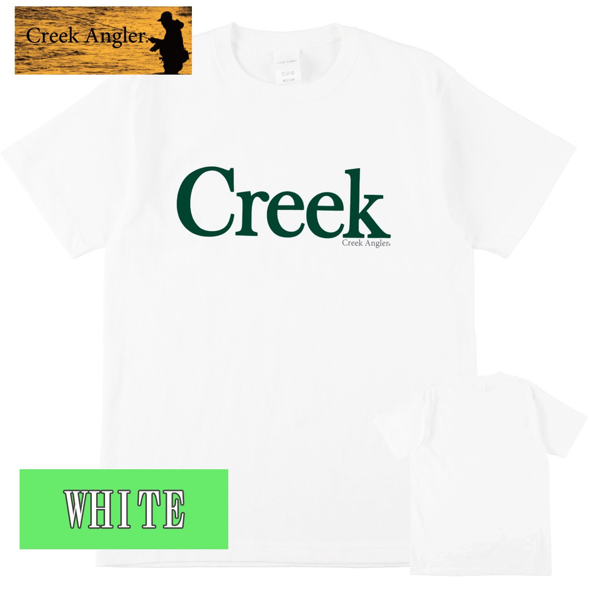 送料無料 CREEK ANGLER （クリークアングラー） Tシャツ メンズ 