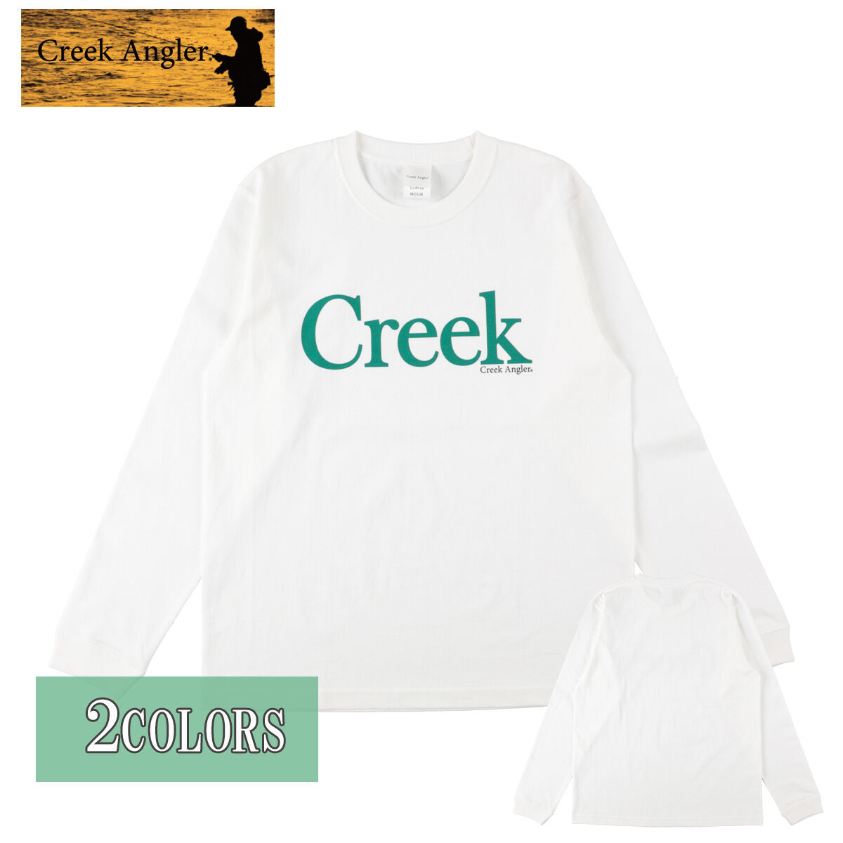 新品 Creek ロンT XL black ブラック tシャツ l/s tee
