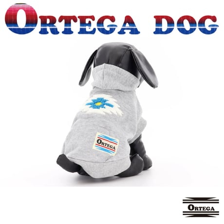 送料無料 ORTEGA (オルテガ） 犬服 パーカー ドッグウエア ORTG-002B アメカジ ネイティブ