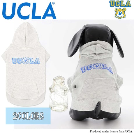 送料無料 UCLA(ユーシーエルエー） 犬服 パーカー ドッグウエア UCLA-0400 カレッジ アメカジ
