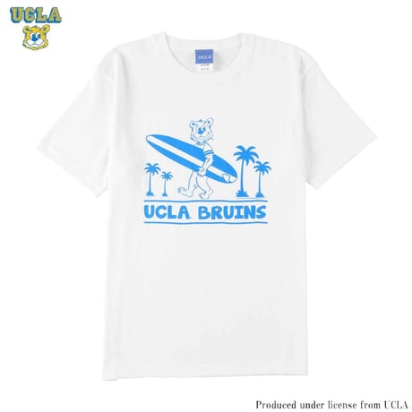 送料無料　UCLA （ユーシーエルエー）　Tシャツ メンズ レディース UCLA-0489 6.2oz ヘビーウエイト カレッジ ロゴ オープンエンドTシャツ アメカジ
