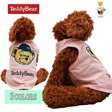 送料無料 TEDDY BEAR （テディベア) 犬服 Tシャツ ドッグウエア TDBR-216 キャラクター アメカジ