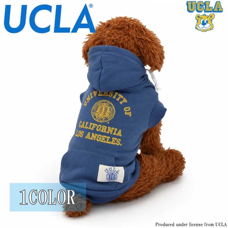 送料無料 UCLA(ユーシーエルエー） 犬服 パーカー ドッグウエア UCLA-0403 カレッジ アメカジ