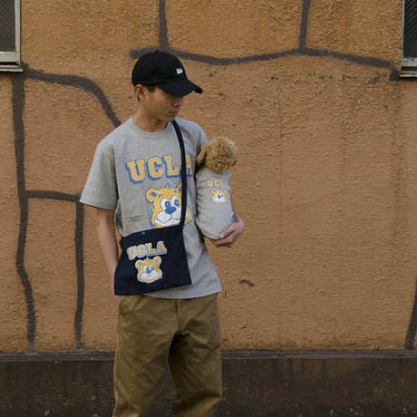 送料無料 UCLA(ユーシーエルエー）犬服 ドッグウエア ベア Tシャツ 飼い主さんとペアルック