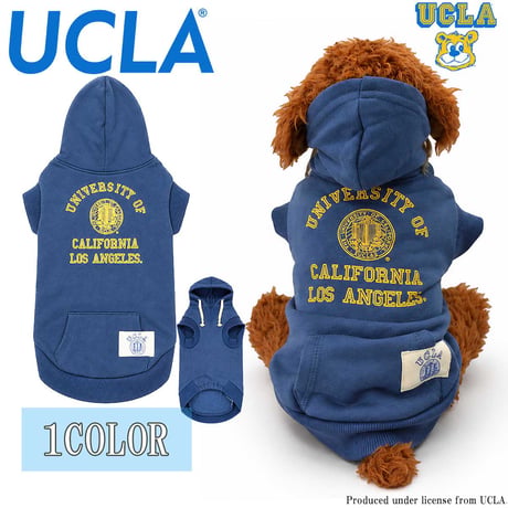 送料無料 UCLA(ユーシーエルエー） 犬服 パーカー ドッグウエア UCLA-0403 カレッジ アメカジ