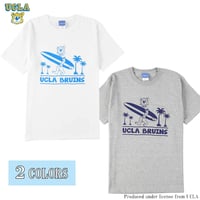 送料無料　UCLA （ユーシーエルエー）　Tシャツ メンズ レディース UCLA-0489 6.2oz ヘビーウエイト カレッジ ロゴ オープンエンドTシャツ アメカジ