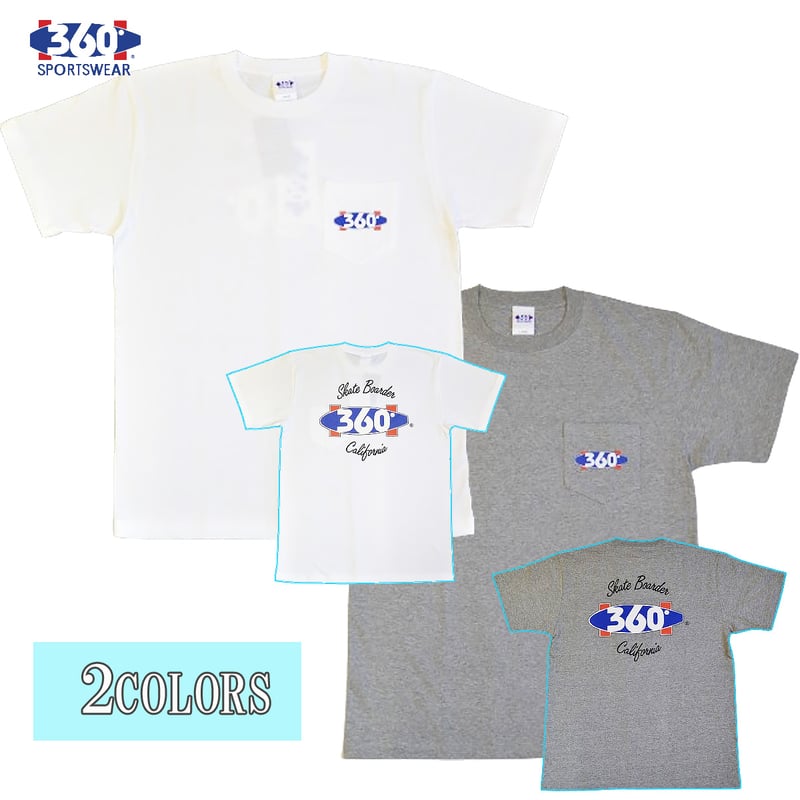 送料無料 360° SPORTSWEAR （スリーシックスティ） Tシャツ メンズ