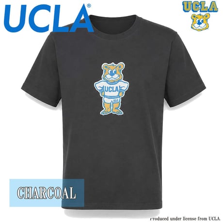 送料無料　UCLA （ユーシーエルエー）　Tシャツ メンズ レディース UCLA-0567 6.2oz ヘビーウエイト カレッジ ロゴ オープンエンドTシャツ アメカジ