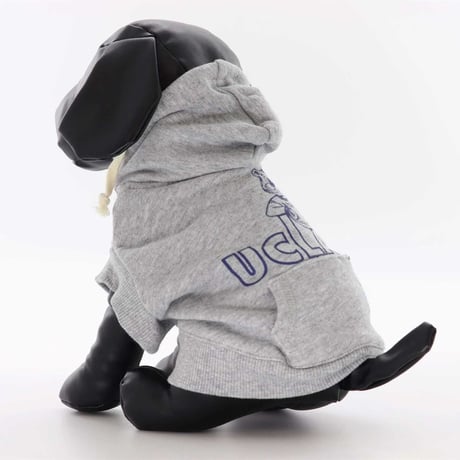 送料無料 UCLA(ユーシーエルエー） 犬服 パーカー ドッグウエア UCLA-0401 カレッジ アメカジ