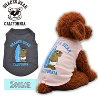 送料無料 SHADES BEAR(シェーズベア） 犬服 Tシャツ ドッグウエア SDBR-002 アメカジ