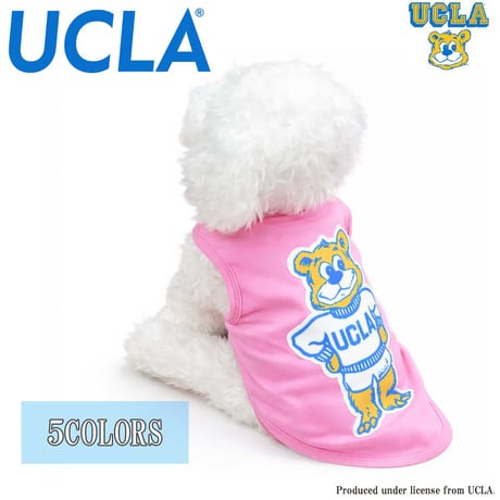 送料無料 UCLA(ユーシーエルエー） 犬服 Tシャツ ドッグウエア UCLA-0566 カレッジ アメカジ