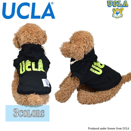 送料無料 UCLA(ユーシーエルエー） 犬服 パーカー ドッグウエア UCLA-0402 カレッジ アメカジ