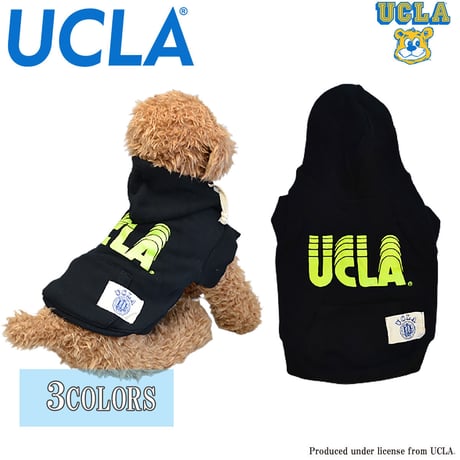 送料無料 UCLA(ユーシーエルエー） 犬服 パーカー ドッグウエア UCLA-0402 カレッジ アメカジ