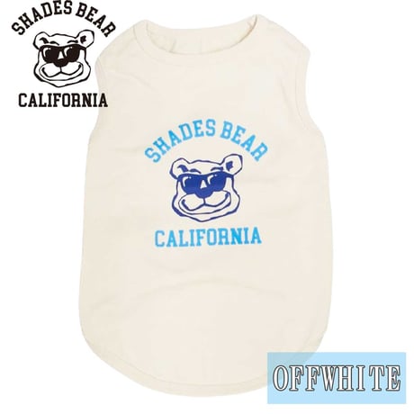 送料無料  SHADES BEAR(シェーズベア） 犬服 Tシャツ ドッグウエア SDBR-001 アメカジ