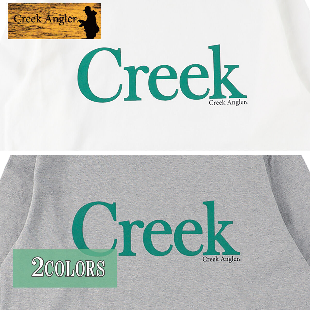 送料無料 CREEK ANGLER (クリークアングラー) Tシャツ 長袖 送料無料 CREEK ANGLER (クリークアングラー) Tシャツ 長袖