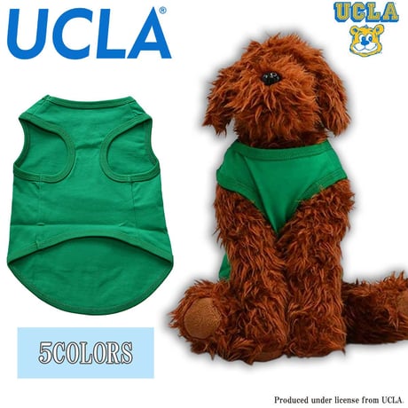 送料無料 UCLA(ユーシーエルエー） 犬服 Tシャツ ドッグウエア UCLA-0566 カレッジ アメカジ
