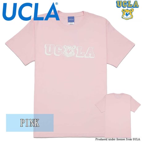 送料無料　UCLA （ユーシーエルエー）　Tシャツ メンズ レディース UCLA-0570 6.2oz ヘビーウエイト カレッジ ロゴ オープンエンドTシャツ アメカジ