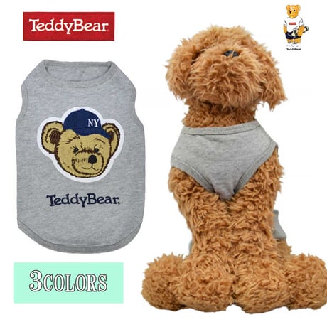 送料無料 TEDDY BEAR （テディベア) 犬服 Tシャツ ドッグウエア TDBR-216 キャラクター アメカジ