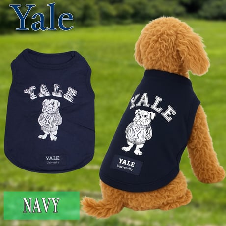 送料無料 YALE （イェール） 犬服 Tシャツ ドッグウエア YALE-125 カレッジ ロゴ キャラクター アメカジ