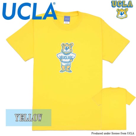 送料無料　UCLA （ユーシーエルエー）　Tシャツ メンズ レディース UCLA-0567 6.2oz ヘビーウエイト カレッジ ロゴ オープンエンドTシャツ アメカジ