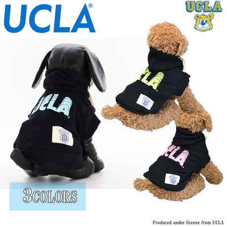送料無料 UCLA(ユーシーエルエー） 犬服 パーカー ドッグウエア UCLA-0402 カレッジ アメカジ