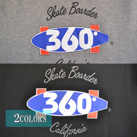 送料無料　 360° SPORTSWEAR （スリーシックスティ） パーカー メンズ レディース フード プル スウェット THSX-075 10.0oz ヘビーウエイト サーフ スケーター アメカジ