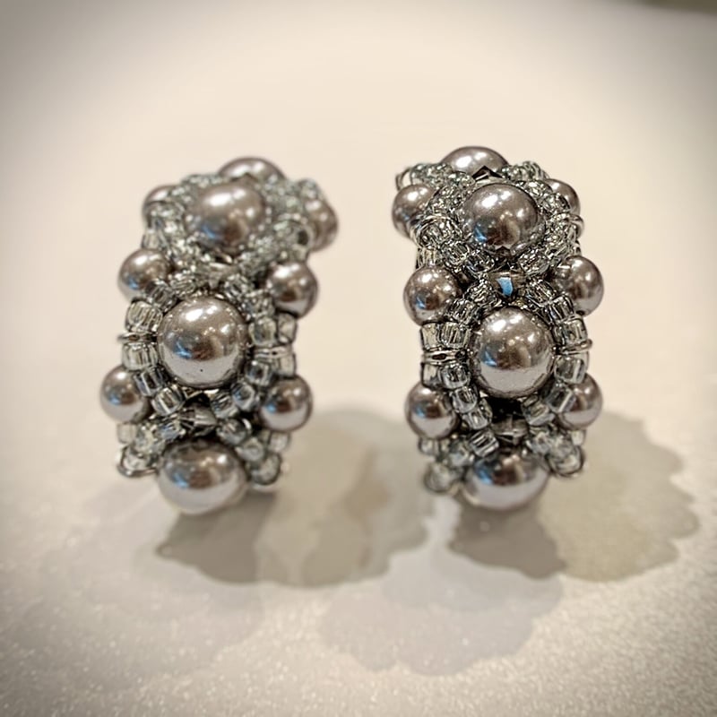 コスチュームジュエリー/ビジューピアス/パール/ビーズ/ピアス 