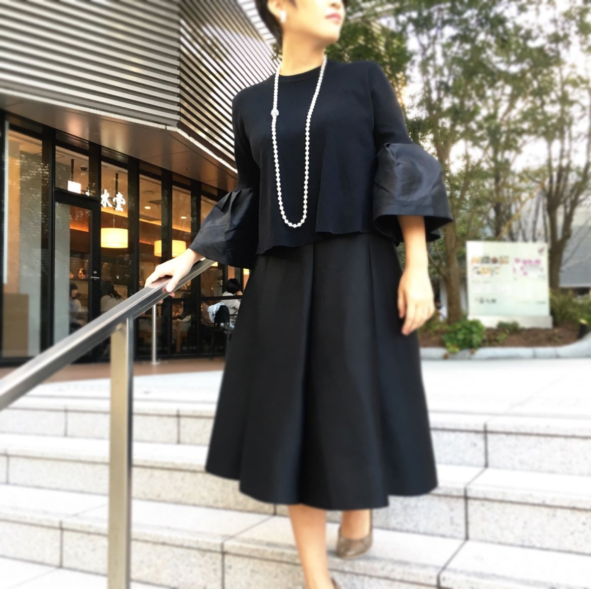 受注製作》コスチュームジュエリー/パール/ネックレス/ブローチ