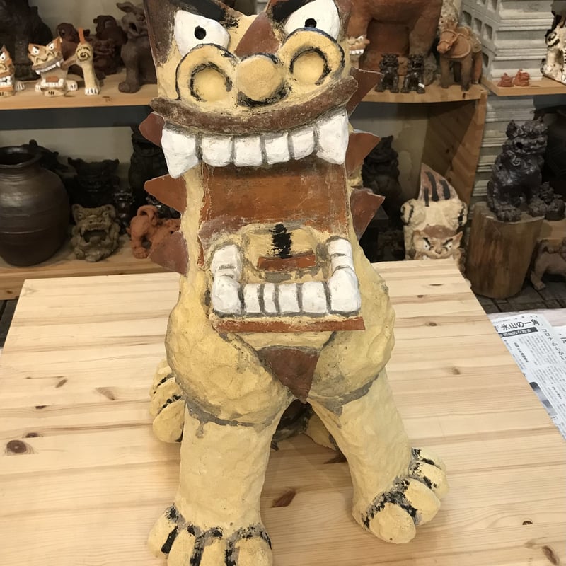 首里城再興アートプロジェクト特大漆喰シーサー | シーサー ぎゃらりー